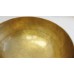 J719 Energetic Solar  'E' Healing Hand Hammered Tibetan Singing Bowl 7.9" Wide Made in Nepal